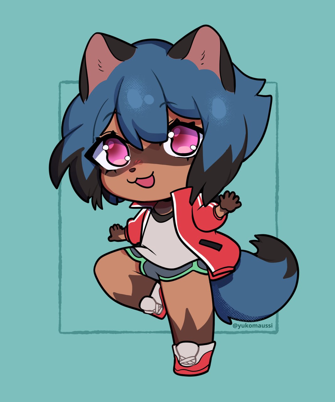 Michiru Kagemori (chibi version)