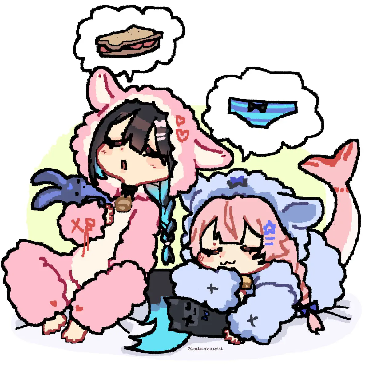 Yuko and Insgex (sillyish)
