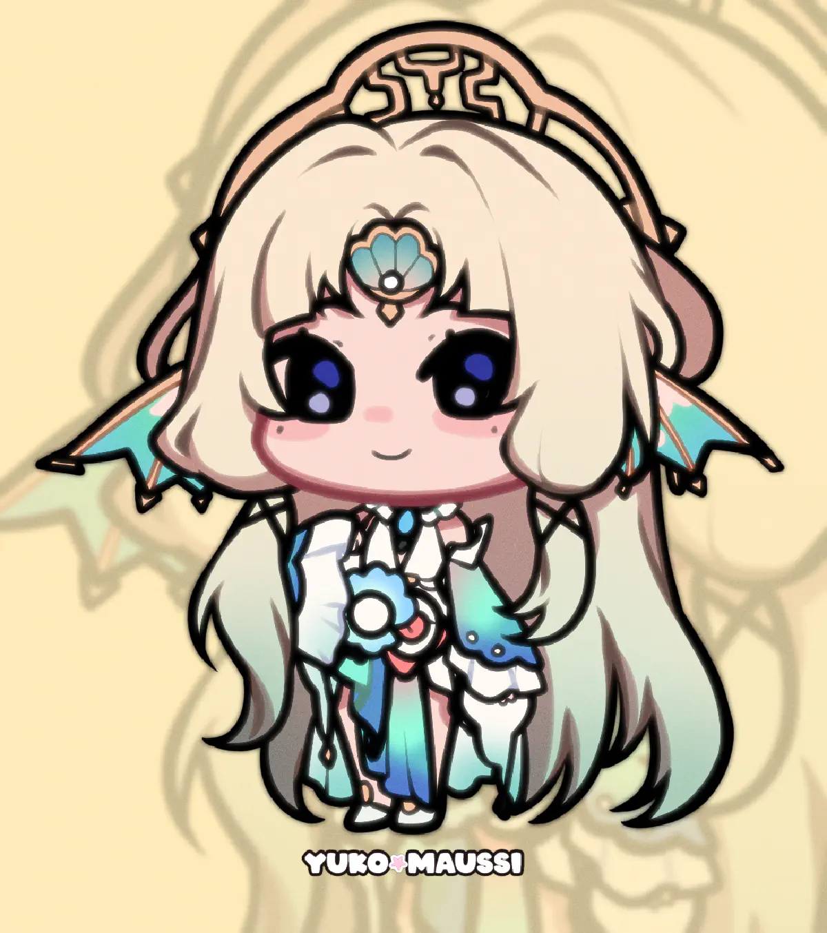 Pearl (HSR, chibi)